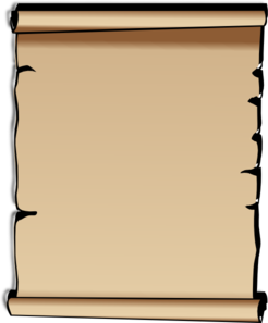 246x297 Scroll Vertical Clip Art