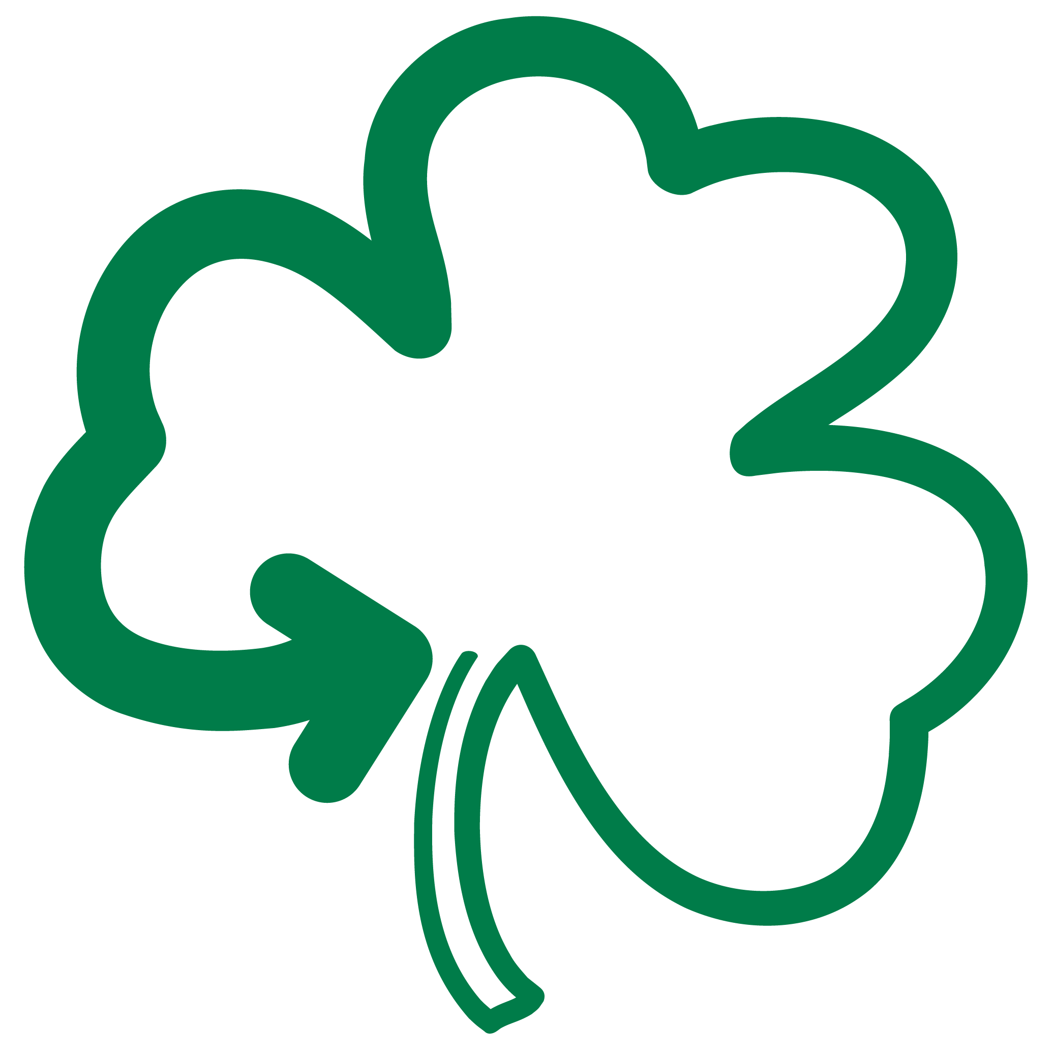 2075x2075 Shamrock Clipart
