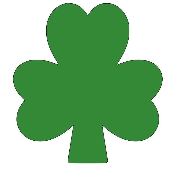 736x736 Silhouette Shamrock Clipart, Explore Pictures