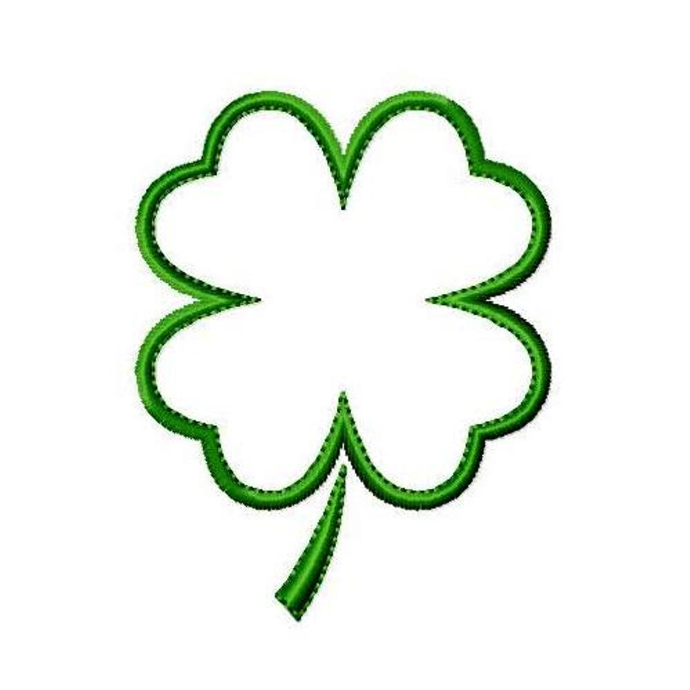 1000x1000 Clover Clipart Shamrock Outline