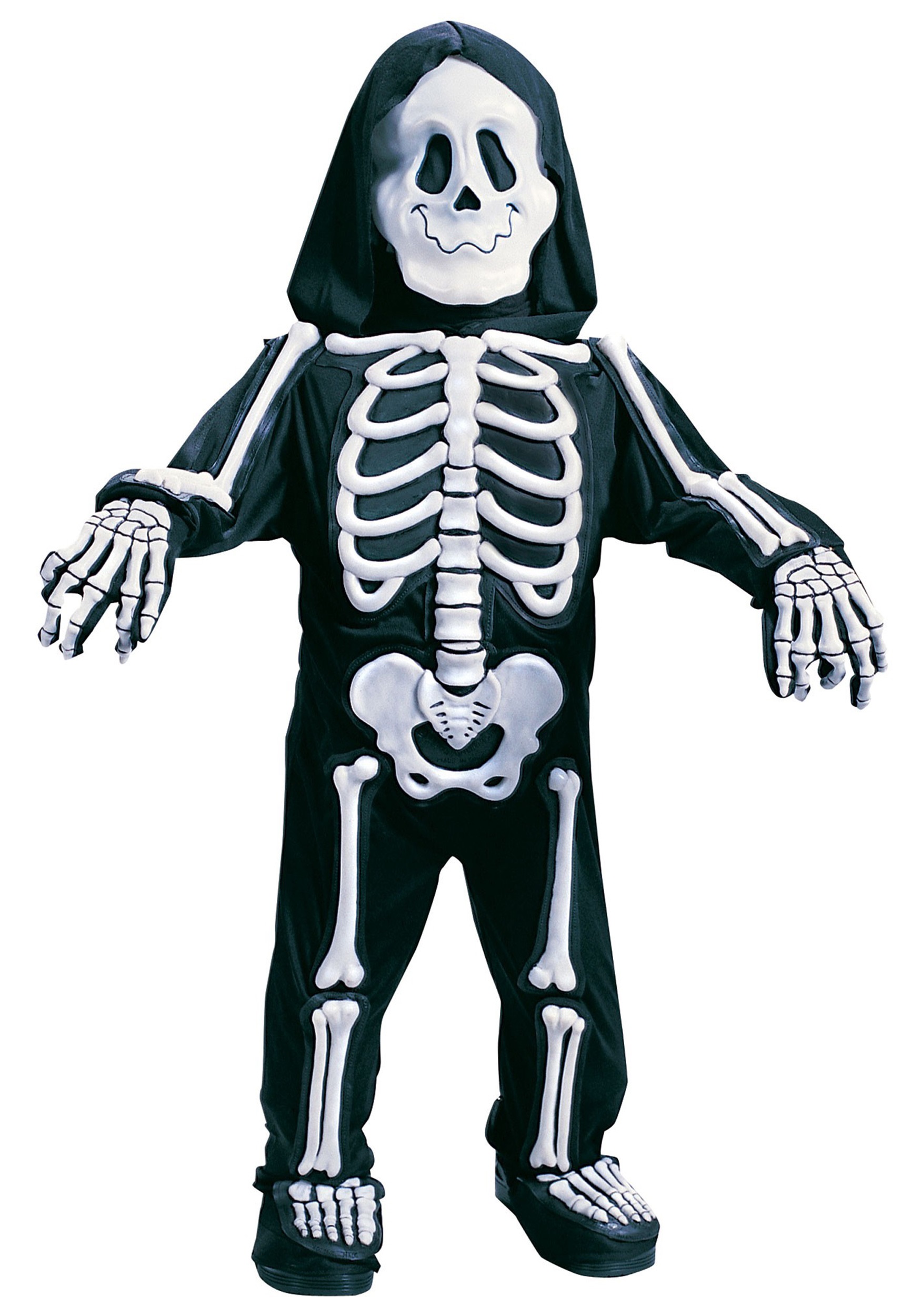 1750x2500 Child White Skeleton Costume