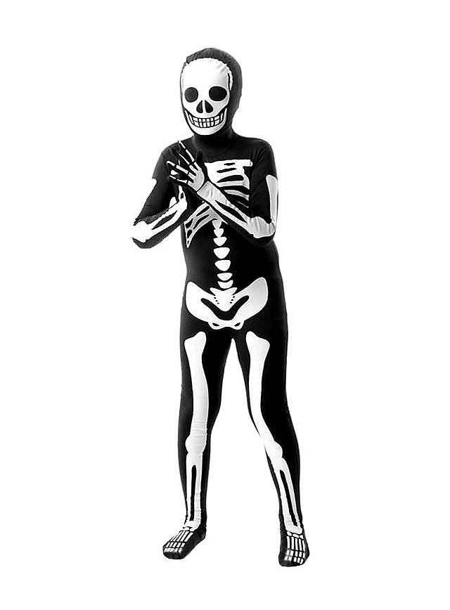 640x868 Morphsuit Kids Skeleton Full Body Costume