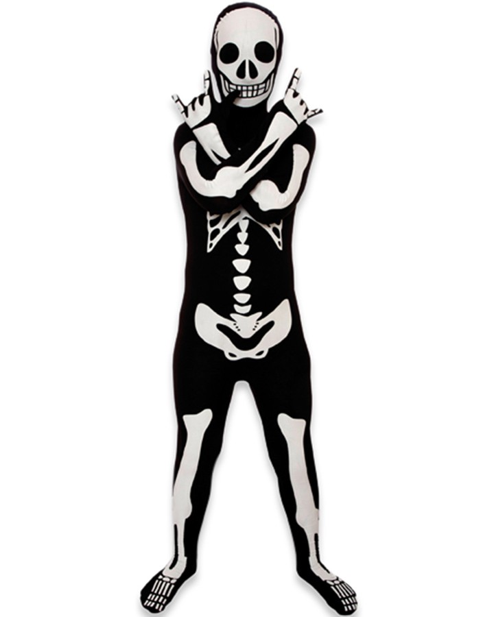720x900 Skeleton Morphsuit Kids Costume Kids Costumes