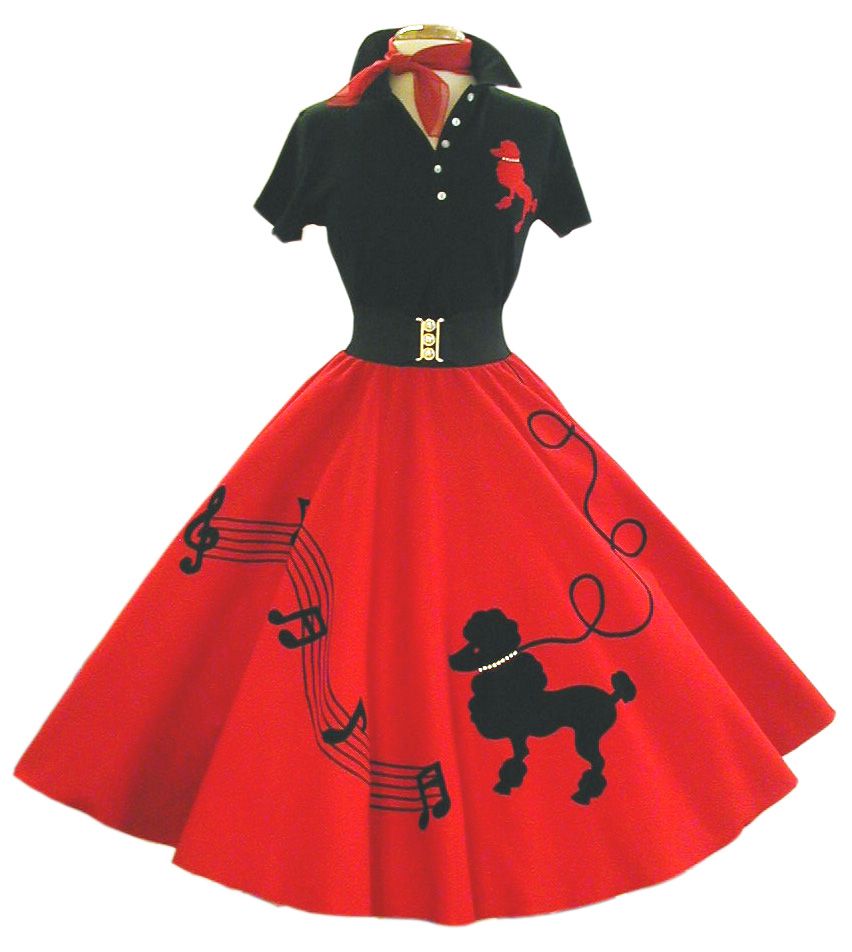 852x952 Haute And Fauxie Poodle Skirts