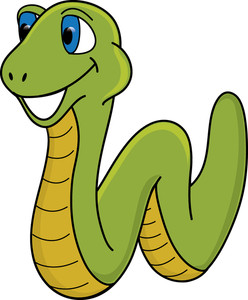 248x300 Snake Clipart Image Cliprt Illustration Of Green Worm
