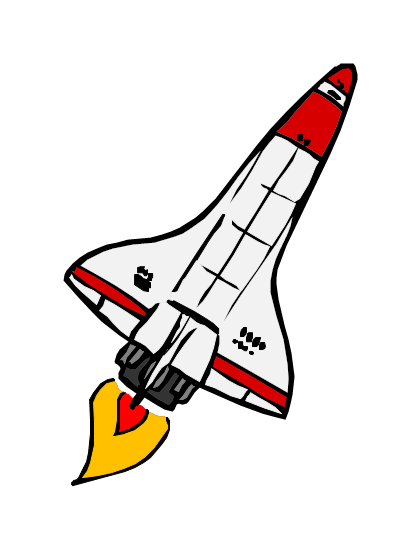 420x549 Spaceship Clipart Comic