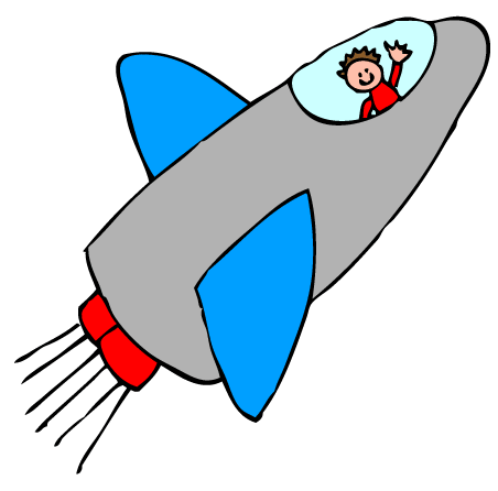 452x446 Spaceship Clipart Kid