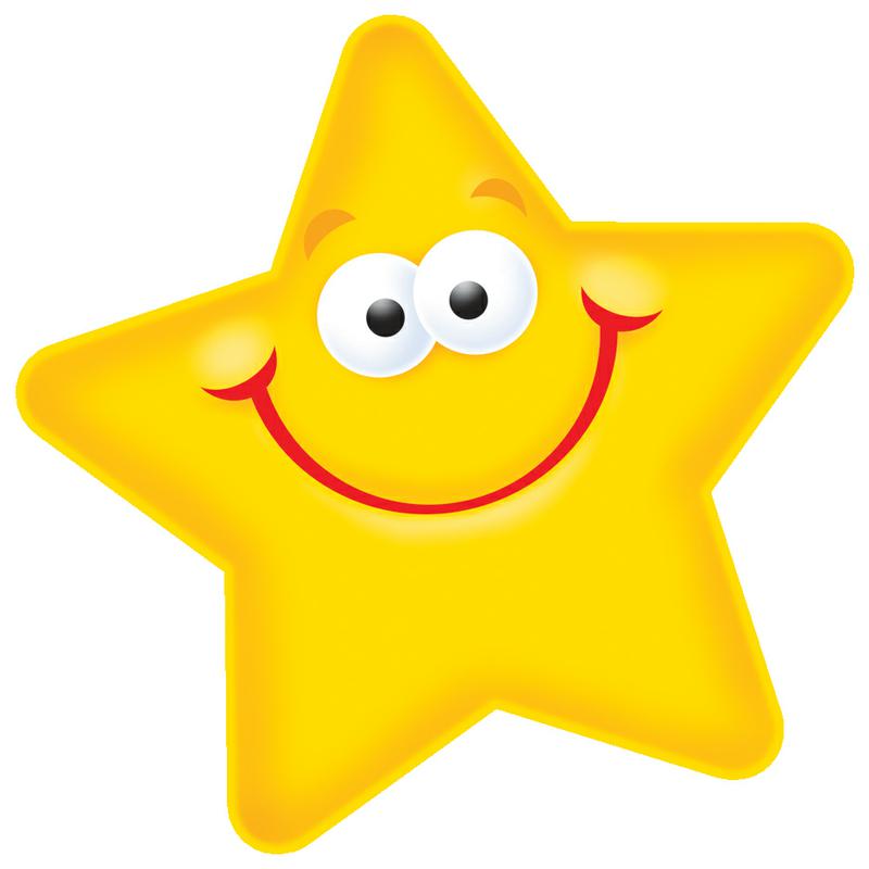 800x800 Free Smiley Face Star Clipart Image