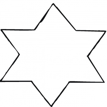 350x350 Star Outline Images Of A Star Clipart