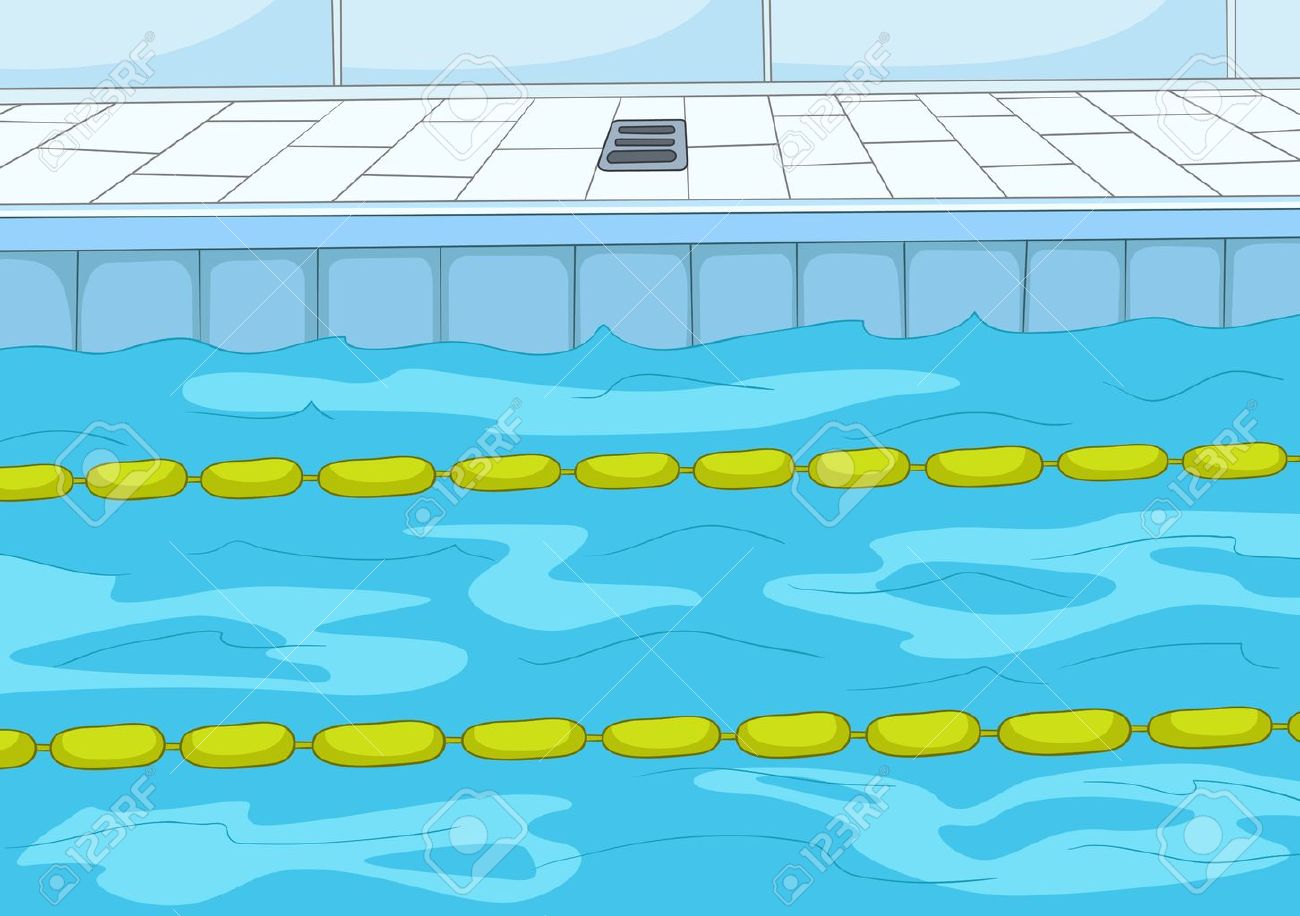 1300x916 Competitive Swimming Pool Clipart