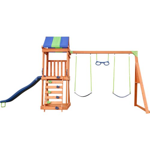 500x500 Denver Wooden Swing Set Academy