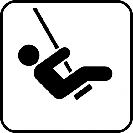 425x425 Park Clipart Swing Set