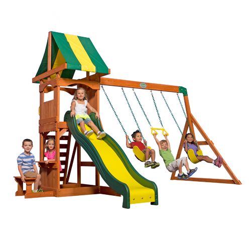 500x500 Backyard Weston Wooden Swing Set Academy