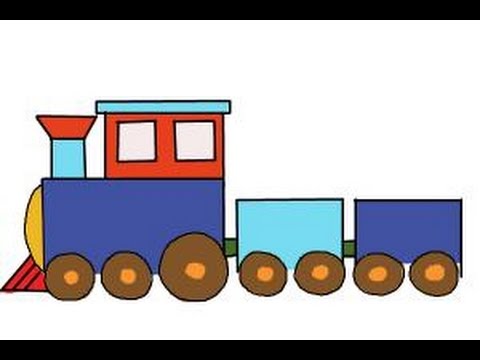 480x360 How To Draw A Simple Train