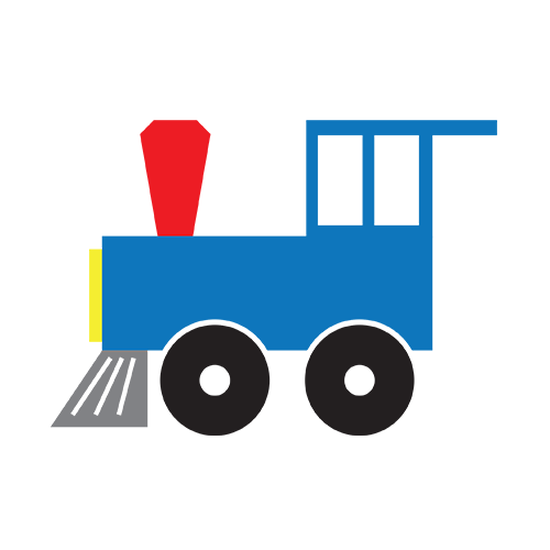 500x500 Image Of Caboose Clipart