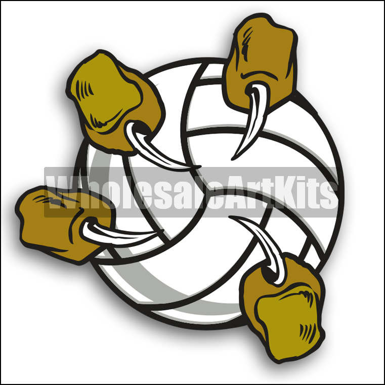 761x761 Volleyball Clipart Kit 01 For Coreldraw And Illustrator