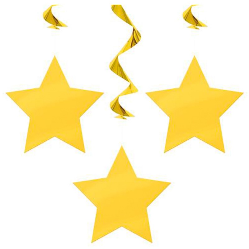 800x800 Falling Stars Clipart Yellow Star