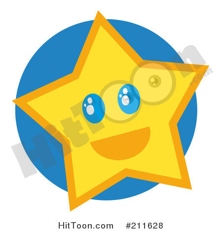 450x470 Yellow Star Clipart