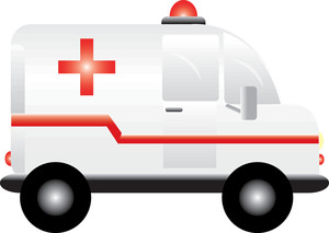 300x213 Ambulance Clipart Image