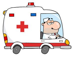 300x230 Free Medical Clip Art Ambulance Images Stock