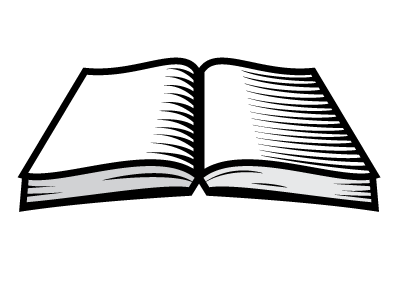 400x300 Open Book Blank Clip Art Vector 0 Graphics