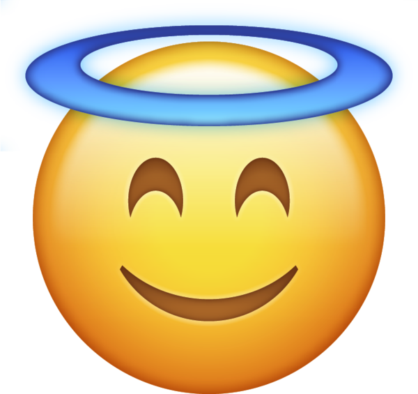 600x565 Download Angel Halo Iphone Emoji Icon In Jpg And Ai Emoji Island