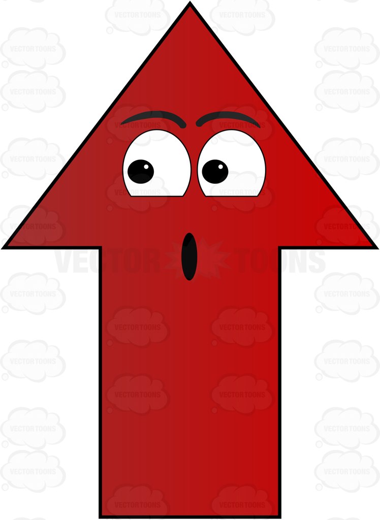 748x1024 Surprised Arrow Looking Towards The Right Emoji Cartoon Clipart