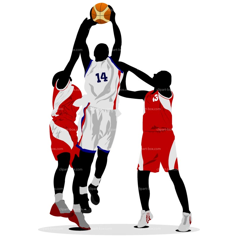 800x800 Basketball Players Clipart