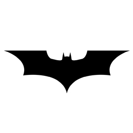 270x270 Batman Symbol Stencil Free Stencil Gallery
