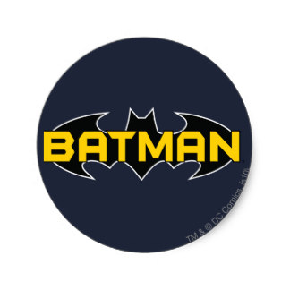 324x324 Batman Symbol Stickers Zazzle