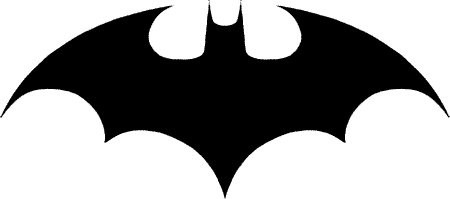 450x199 Drawn Batman Symbol