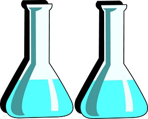 300x242 Chemistry Beaker Line Clipart