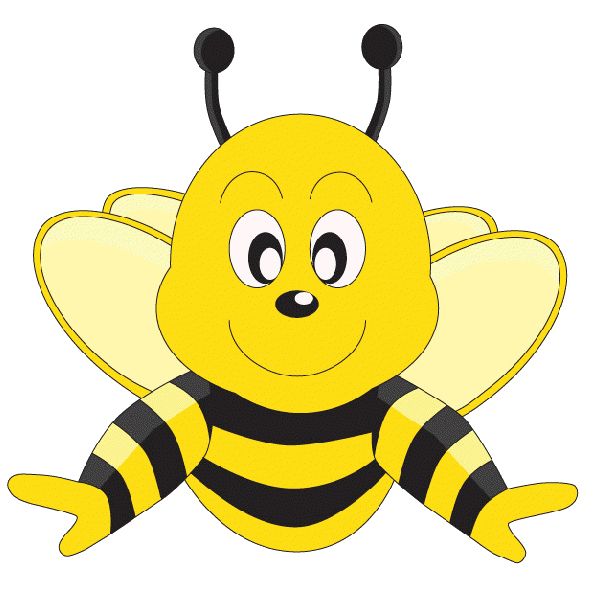 600x600 Bee Clipart Clear Background