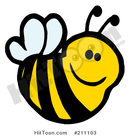 450x470 Honey Bee Clipart