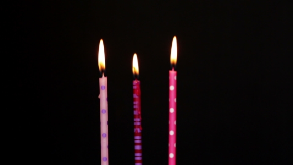 590x332 Happy Birthday Candles 3 Year By Celesta8 Videohive