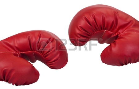 450x288 Close Up Of A Pair Of Boxing Gloves Stock Photo, Picture