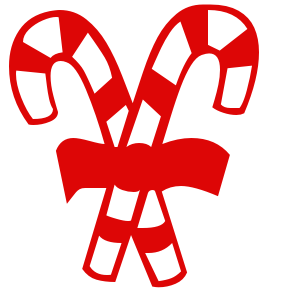 288x290 Free Candy Cane Clipart, 1 Page Of Public Domain Clip Art