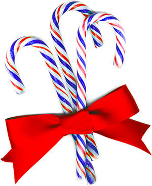 300x368 Free Candy Cane Graphics