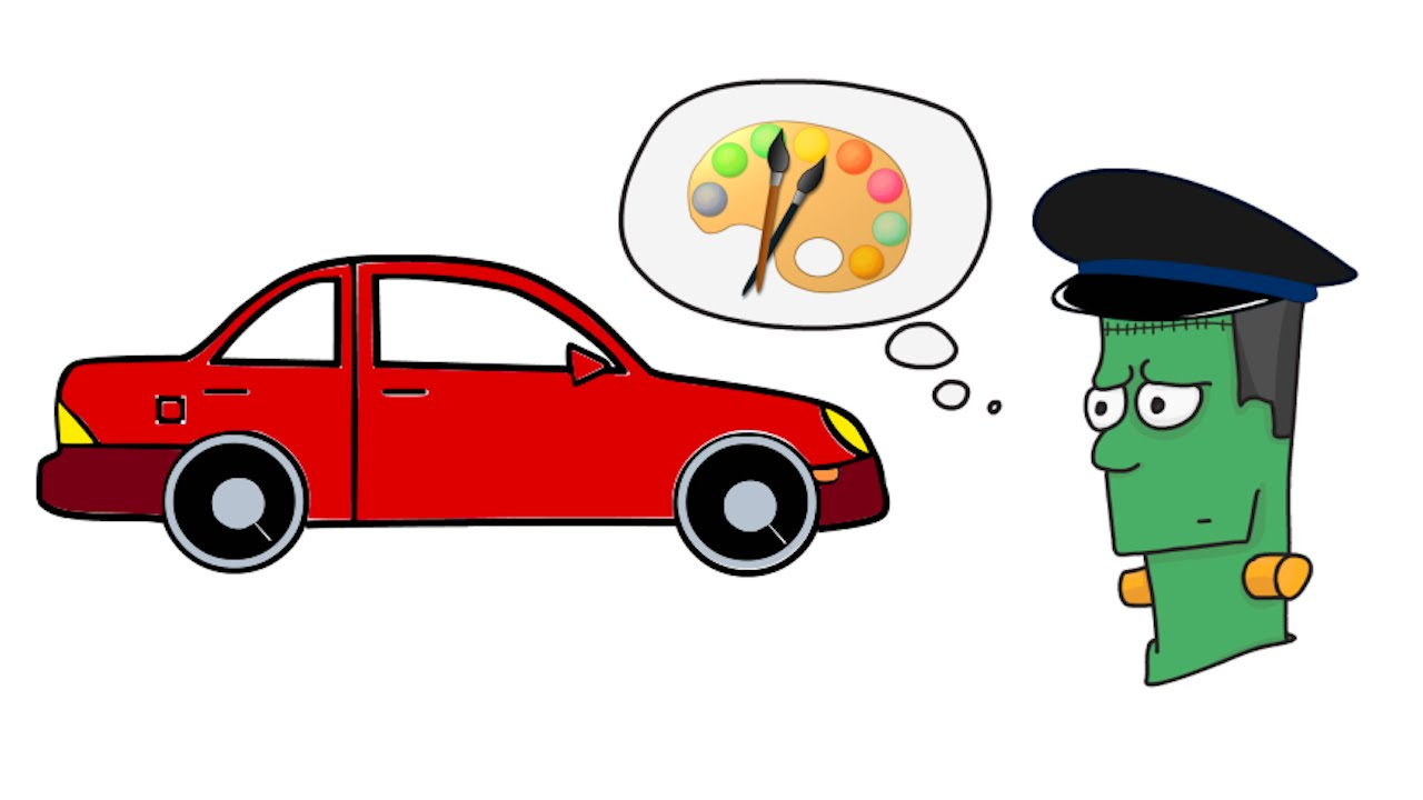 1280x720 Cartoon Cars To Draw How To Draw A Cartoon Car Step By Step