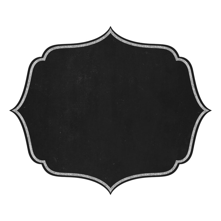 900x900 Shapes Clipart Chalkboard