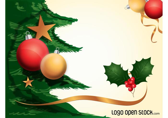 700x490 Christmas Decorations Background