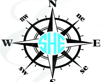 340x270 Compass Rose Design Etsy