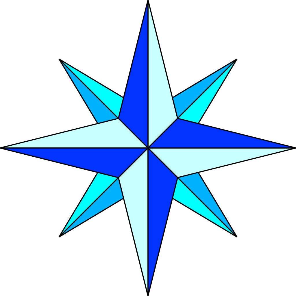 1024x1024 Filecompass Rose Simple Plain.svg