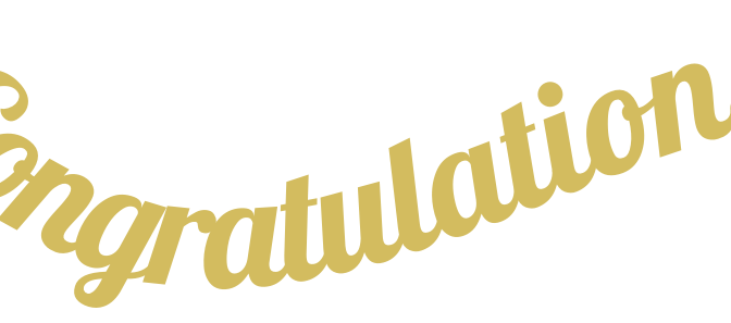 672x297 Congratulations