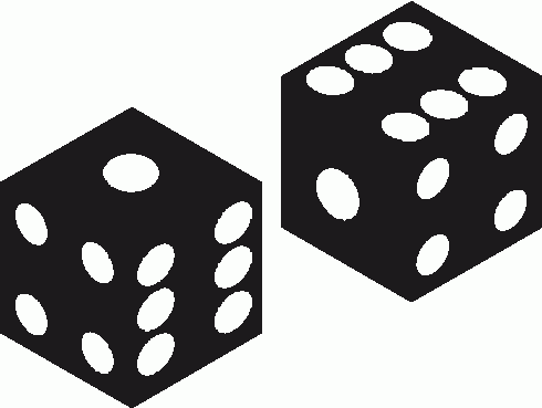 490x369 Rolling Dice Clipart Free Images 2