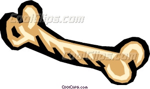 300x179 Dog Bones Vector Clip Art