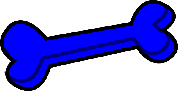 600x306 Green Dog Bones Clipart