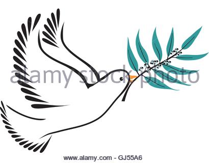 410x320 Dove With Olive Branch Stock Vector Art Amp Illustration, Vector