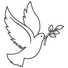 Picture Of Dove With Olive Branch | Free download on ClipArtMag