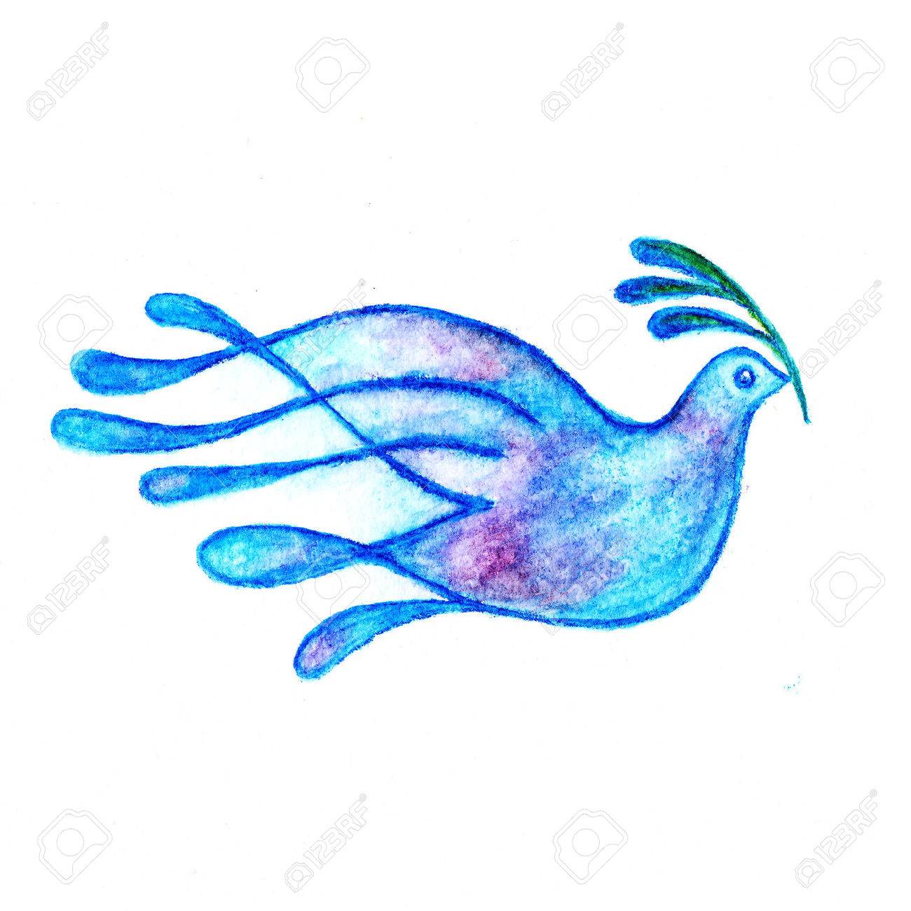 1300x1300 Dove With Olive Branch Stock Photos Amp Pictures. Royalty Free Dove